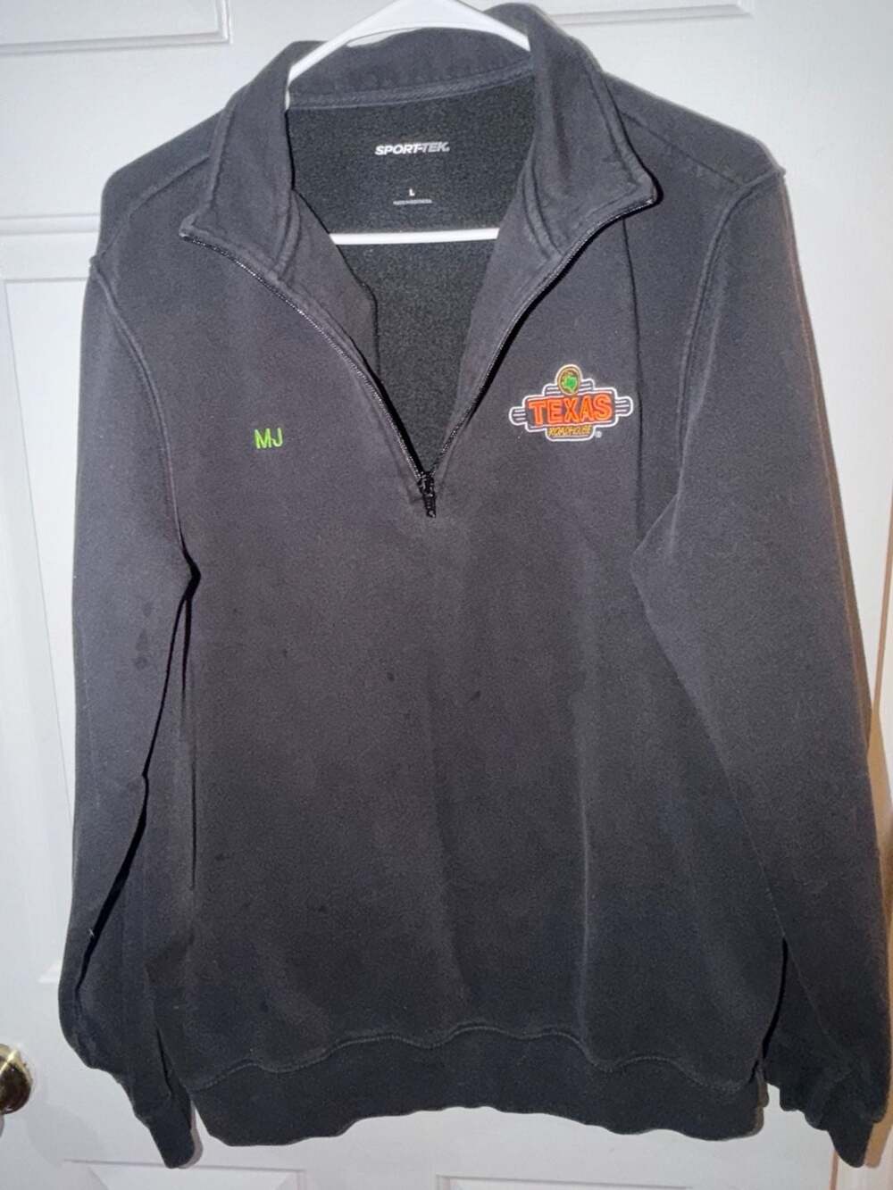Sport-Tek Quarter-Zip Sweatshirt Size L Texas Roadhouse MJ